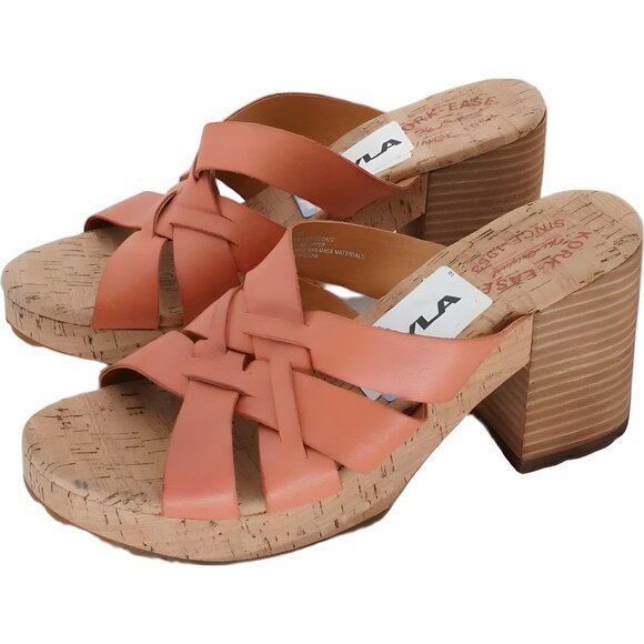 KORK-EASE Women's Charis Brown Sandal - Size 10 - Comfortable Style - Picture 2 of 6